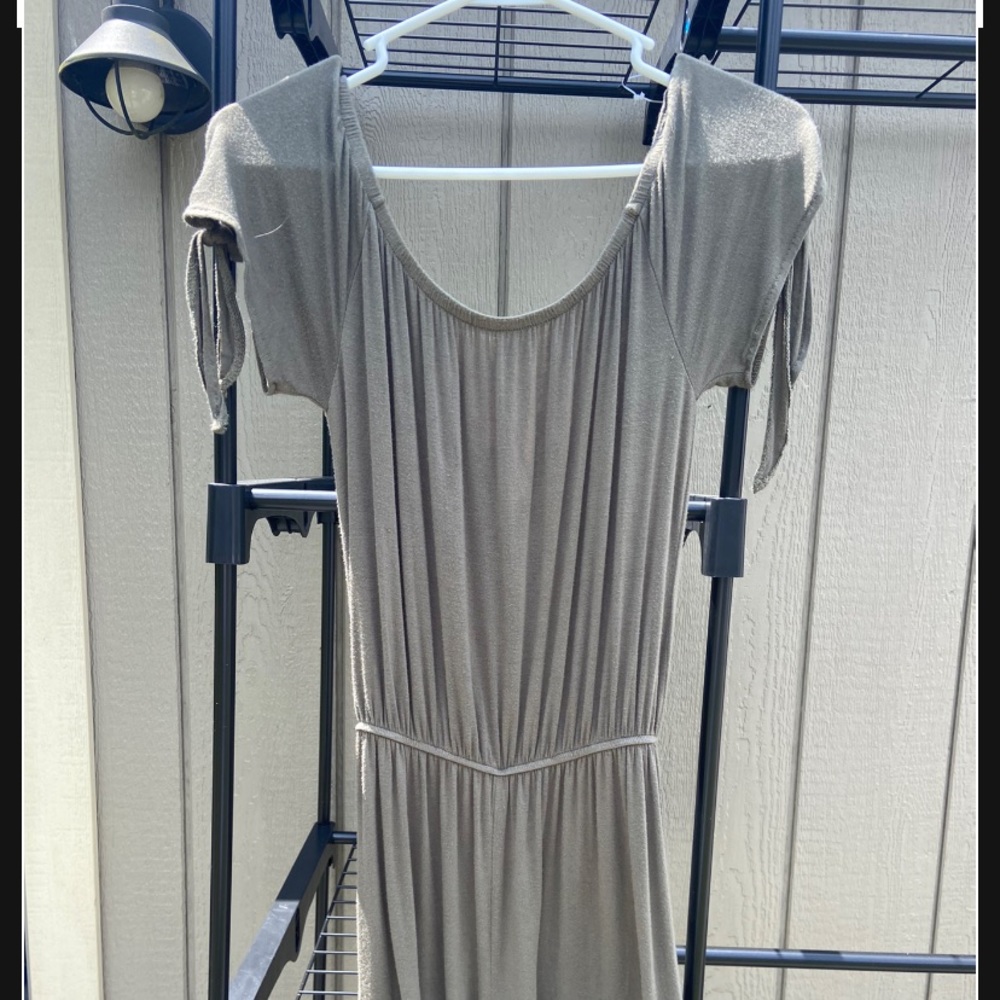 military green romper